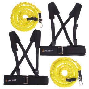 Тренувальна система парна Zelart Catapult Trainer для розвитку швидкості та реакції, фото 1