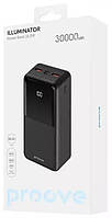 Портативний зарядний пристрій Proove Illuminator 30000mAh 22.5W черный, фото 3