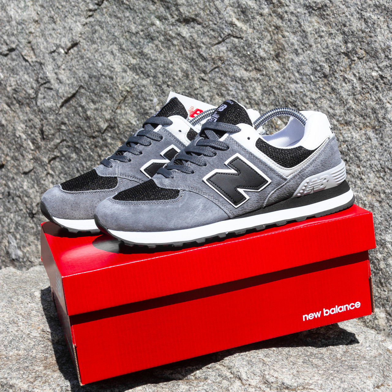 Чоловічі Кросівки New Balance 574 сірий колір