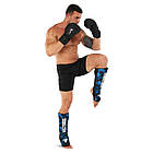 Захист гомілки та стопи панчішного типу Zelart Fistrage 8454 розмір XL Black-Blue, фото 6