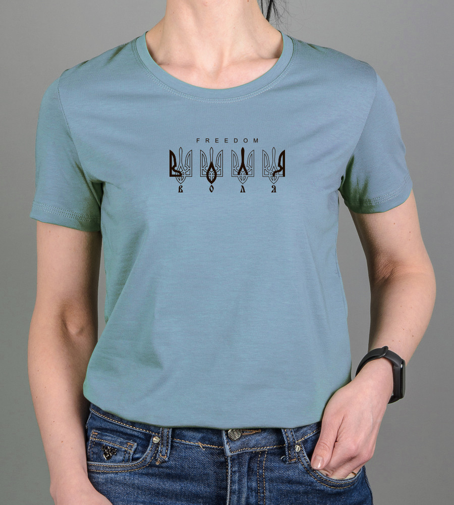 Футболка жіноча Воля 2307ж (Уп.4шт M-XXL), Полин