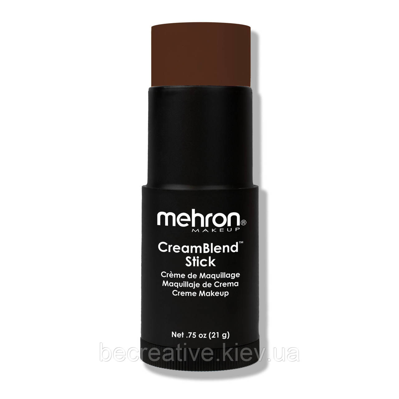 Тональний крем у стику для обличчя та тіла «CreamBlend stick» Mehron (відтінок EBONY)