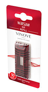 Аромат в машину (картридж) Варшава (Warsaw) VINOVE