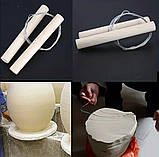 Cталевий дріт для різання глини та пластелину, керамічного мистецтва та скульптури., фото 2