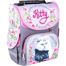 Ранець ортопедичний SmileSPACE "Котики с бантиком" 33*26*13см 988760