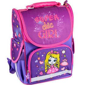 Ранець ортопедичний Smile"Девочка" 34,5*25,5*13см 988399