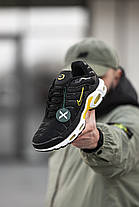 Чоловічі Кросівки Nike Air Max TN Plus Black Yellow / Найк Аїр Макс ТН Плюс Чорні з Жовтим, фото 5