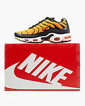 Кросівки Nike Air Max TN Black Orange / Найк Аїр Макс ТН Плюс Помаранчеві з Чорним, фото 3