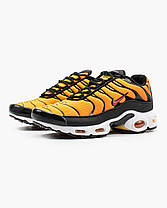 Кросівки Nike Air Max TN Black Orange / Найк Аїр Макс ТН Плюс Помаранчеві з Чорним, фото 6
