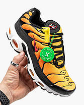 Кросівки Nike Air Max TN Black Orange / Найк Аїр Макс ТН Плюс Помаранчеві з Чорним, фото 4