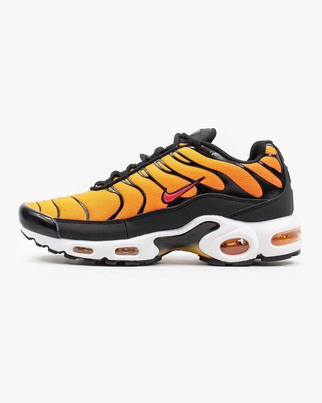 Кросівки Nike Air Max TN Black Orange / Найк Аїр Макс ТН Плюс Помаранчеві з Чорним