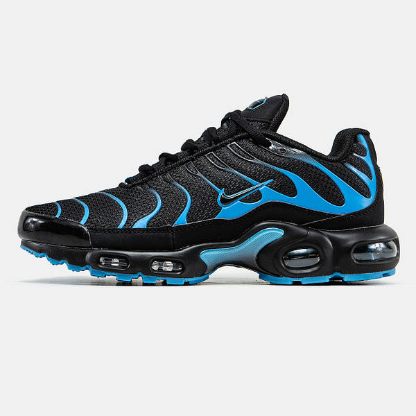 Nike air max plus tn black and blue online