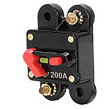 Автоскид запобіжник 12-48В 200А автомат Вологозахист IP67, фото 4