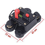 Автоскид запобіжник 12-48В 200А автомат Вологозахист IP67, фото 2