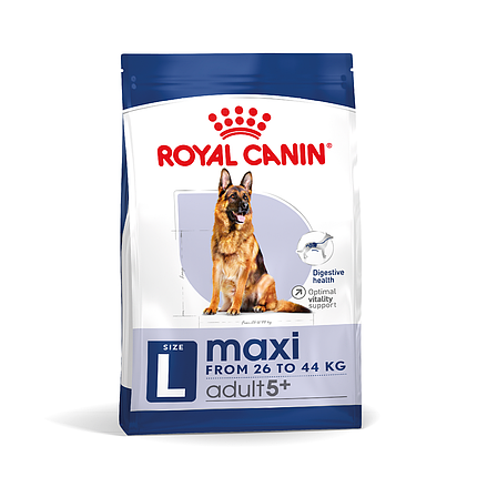 Сухий корм для собак ROYAL CANIN MAXI ADULT 5+ для великих порід старших 5 років 15 кг, фото 1