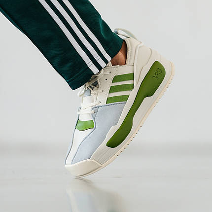 Кросівки Adidas Y-3 Rivalry Cream Green / Адідас І-3 Райвелрі Кремові із Зеленим, фото 1