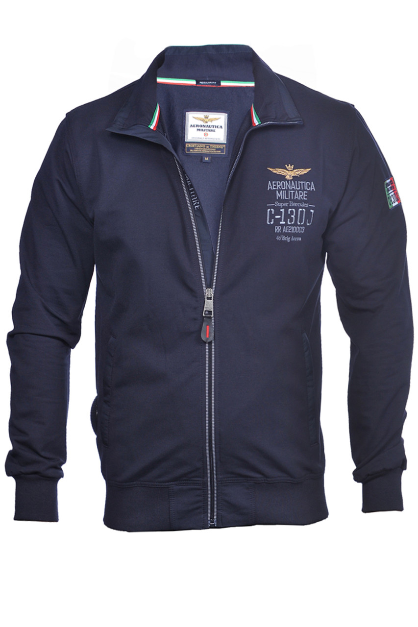 Костюм спортивний чоловічий Aeronautica Militare 24-8342 темно-синій