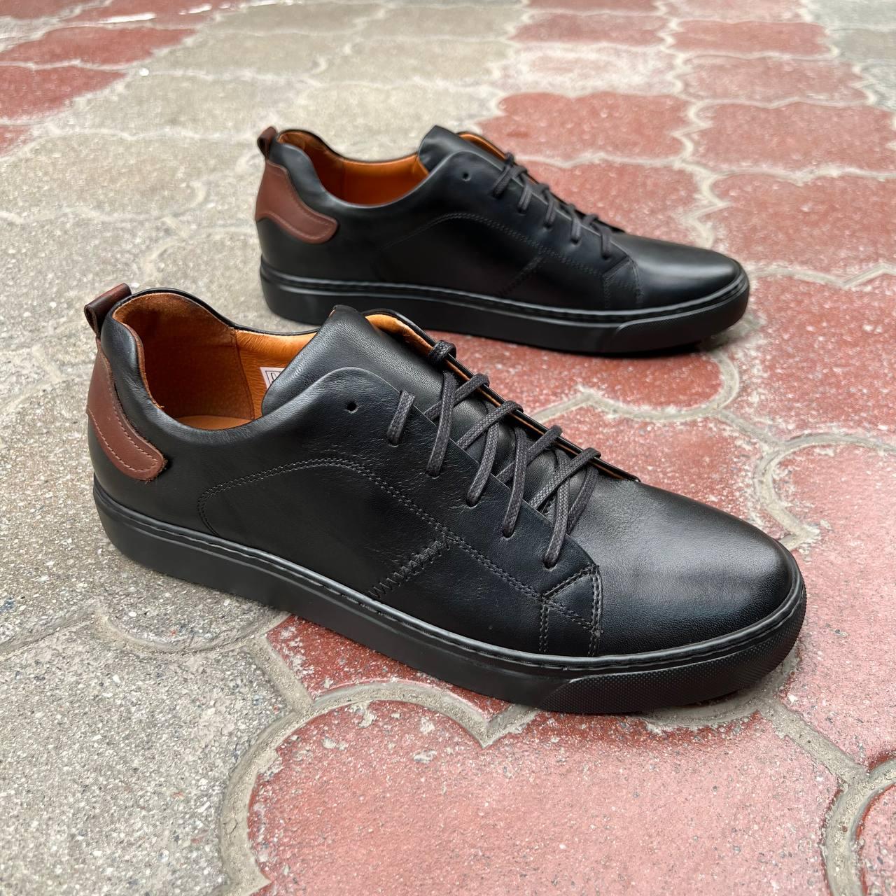 Польське шкіряне взуття кеди 40 - 44 розмір, фото 1