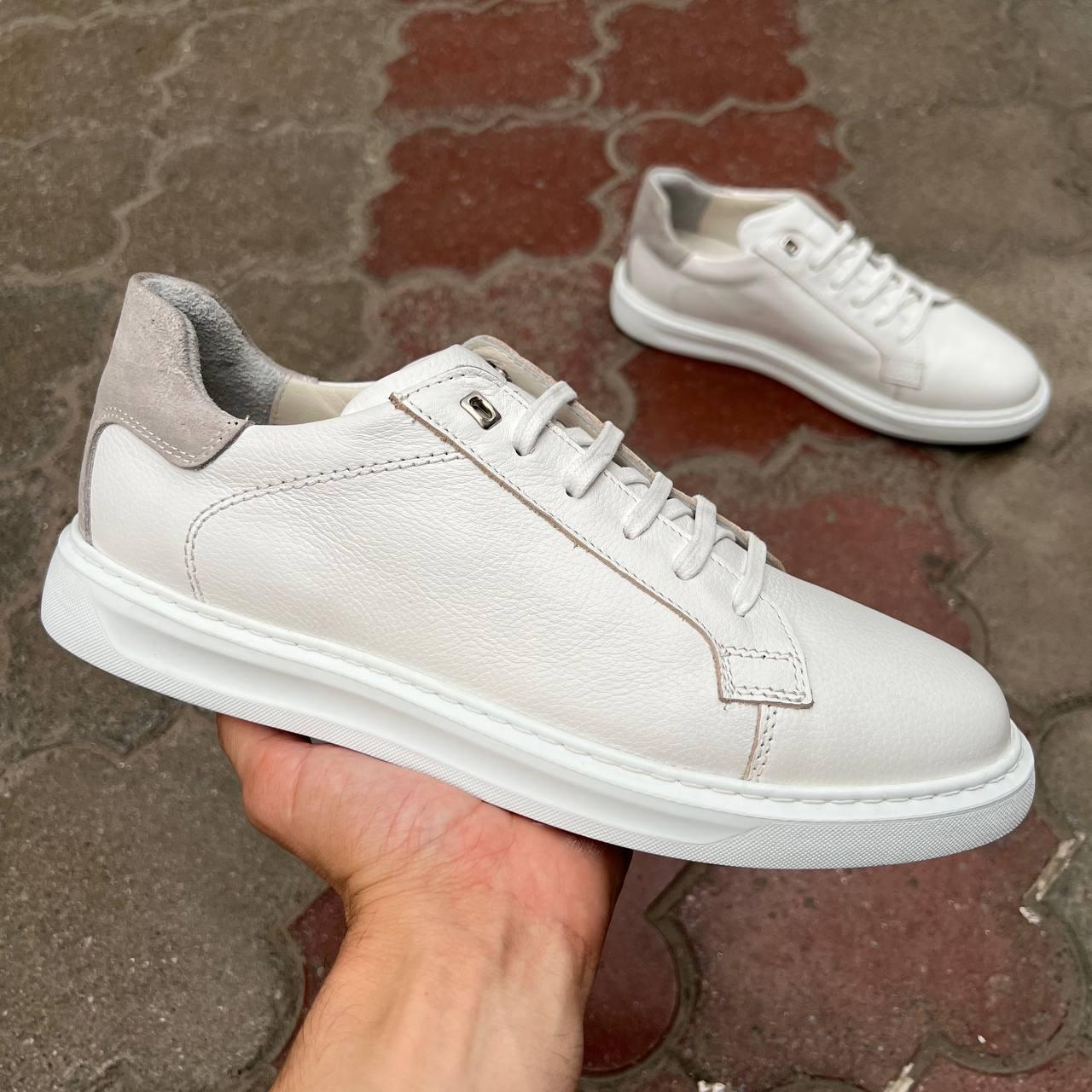 Турецькі білі кеди 43 розмір, фото 1