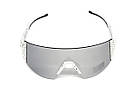 Окуляри захисні Global Vision Astro White (G-Tech™ silver), дзеркальні сірі в білій оправі (з можливістю установки діоптрійної, фото 7