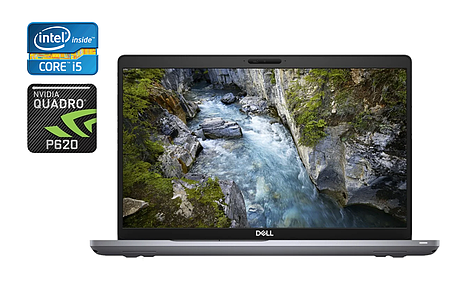 Ноутбук Б-клас Dell Precision 3551/ 15.6" (1920x1080)/ Core i5-10300H/ 16 GB RAM/ 512 GB SSD/ Quadro P620 4GB, фото 1