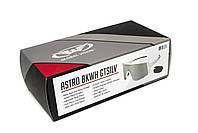 Окуляри захисні Global Vision Astro White (G-Tech™ silver), дзеркальні сірі в білій оправі (з можливістю установки діоптрійної, фото 9