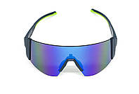 Окуляри захисні Global Vision Astro+RX Blue (G-Tech™ blue), дзеркальні сині в синій оправі з діоптричною вставкою в комплекті, фото 11
