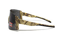 Окуляри захисні Global Vision Astro+RX Camo (gray), сірі в камуфльованій оправі, з діоптрійною вставкою в комплекті, фото 9