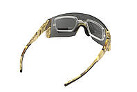 Окуляри захисні Global Vision Astro+RX Camo (gray), сірі в камуфльованій оправі, з діоптрійною вставкою в комплекті, фото 3