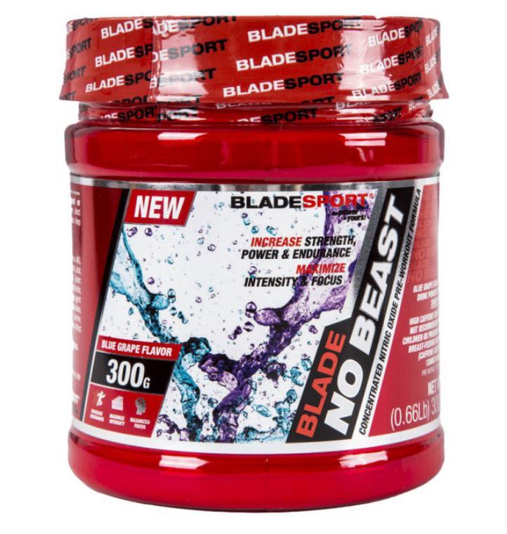 Передтрен Blade Sport NO Beast Pre-Workout 300 грамм Смак : orange-mango