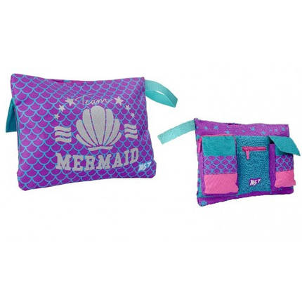 Пенал-органайзер м`який YES RI-01 Mermaid розмір 26х36 см, фото 1