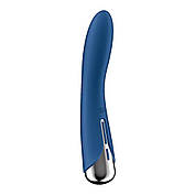 Вібратор точки G з обертанням Satisfyer Spinning Vibe 1 Blue, 2 двигуна, фото 6