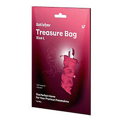 Мішечок для зберігання іграшок Satisfyer Treasure Bag L Pink, фото 3