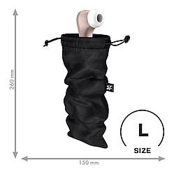 Мішечок для зберігання іграшок Satisfyer Treasure Bag L Black, фото 1