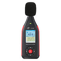 Вимірювач рівня шуму (шумомер) цв дисплей, фільтр А/С, USB BENETECH GT1355B ORG