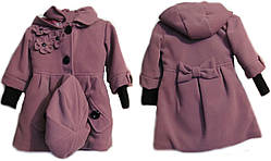 Пальто кашемірове для дівчаток