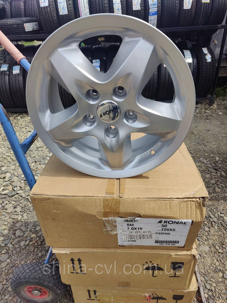 Диски 5.120 r16 7j et50 dia65.1 Renault Trafic/Opel Vivaro/Insignia/Volkswagen Transporter T5/Bmw 3 серія