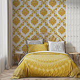 Ефектна самоклеюча 3D панель Білий вінтаж 700x700x5мм, фото 4