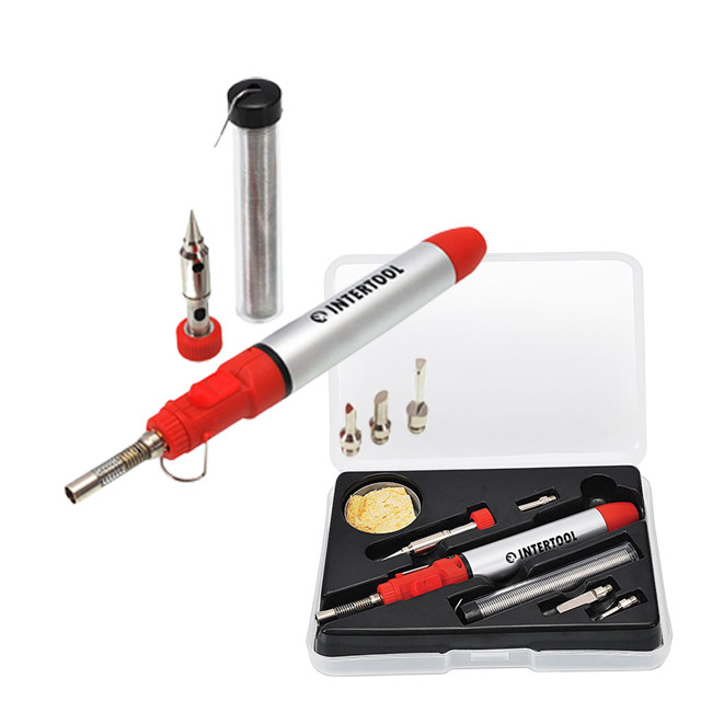 Микрогорелка газова (паяльник) INTERTOOL GB-0005, фото 1
