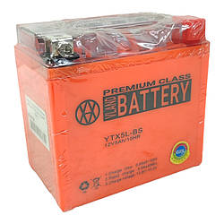 Акумулятор 12v 5A гелевий для мототехніки