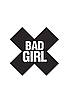 Пестиси з написом Bad Girl чорний і рожевий Foxshow 2 пари Talla, фото 3