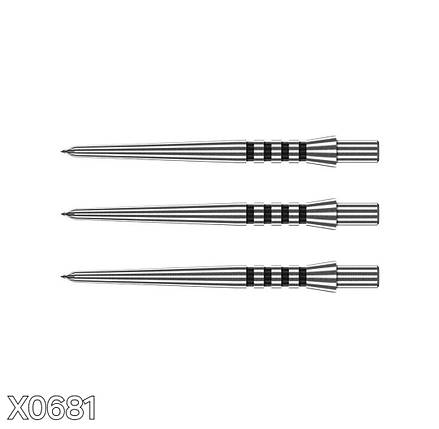 Дартс фірмові голки Red Dragon для дротиків 33 mm, фото 3