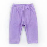 Комплект для дівчинки Amazing зріст 68 см (3 - 6 місяці) Malena Синій з фіолетовим принтом, фото 4