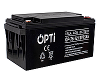 Аккумулятор AGM OPTI 12 В 75 Ач Необслуживаемый VOLT POLSKA