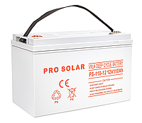 Аккумулятор AGM DEEP CYCLE 12 В 110 Ач Необслуживаемый VOLT POLSKA