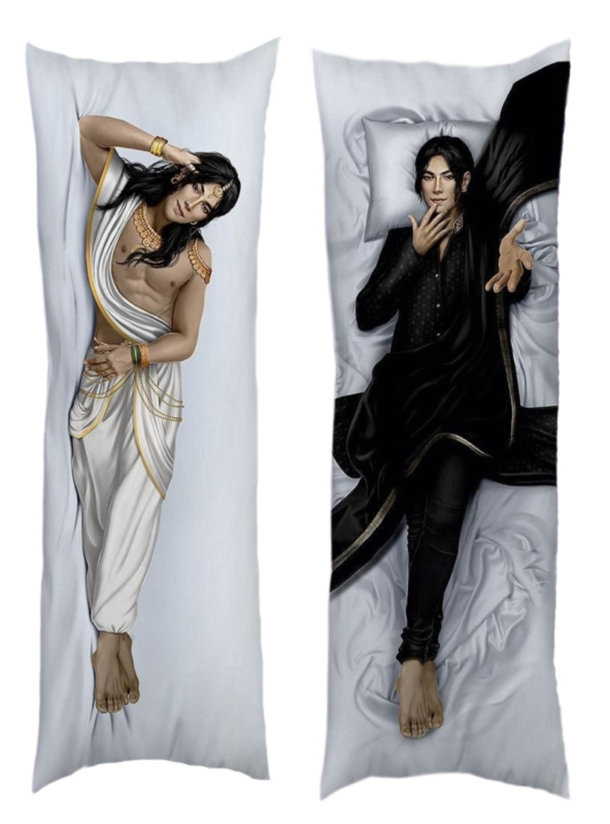 Дакімакура 105х35 см Рейтан Вайш Клуб Романтики  Подушка + наволочка Дакімакура двостороння, фото 1