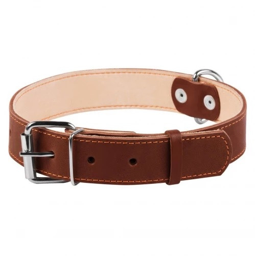 Нашийник CoLLaR подвійний, коричневий, для кобак 14мм х 27-35см 00126, фото 1