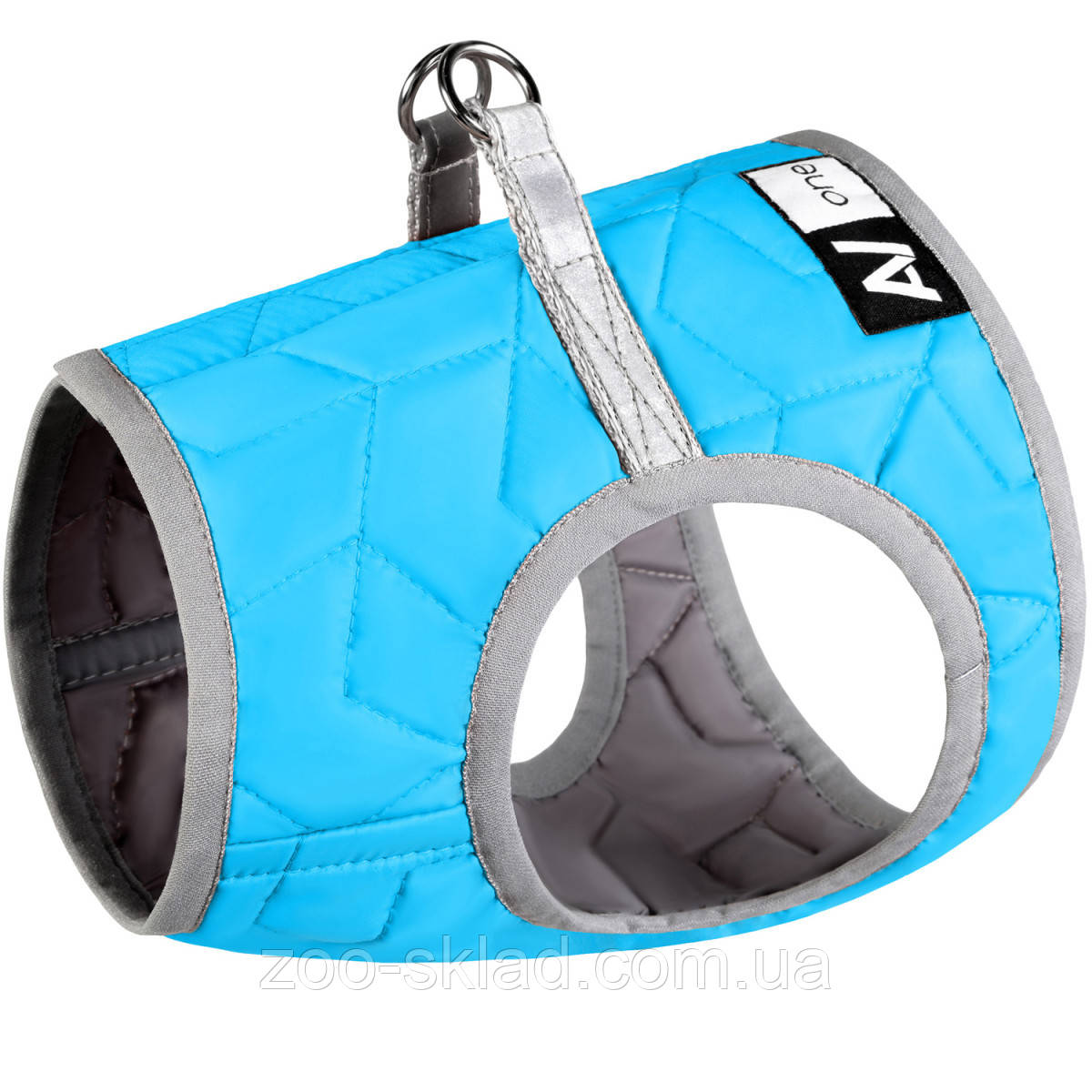 Шлея AiryVest ONE м'яка блакитна, XS4 29402