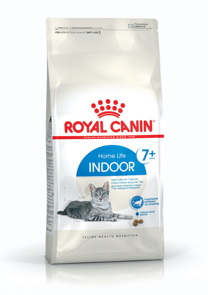 Royal Canin CAT Indoor 7+ для котів від 7 років, які проживають у приміщенні 1,5кг