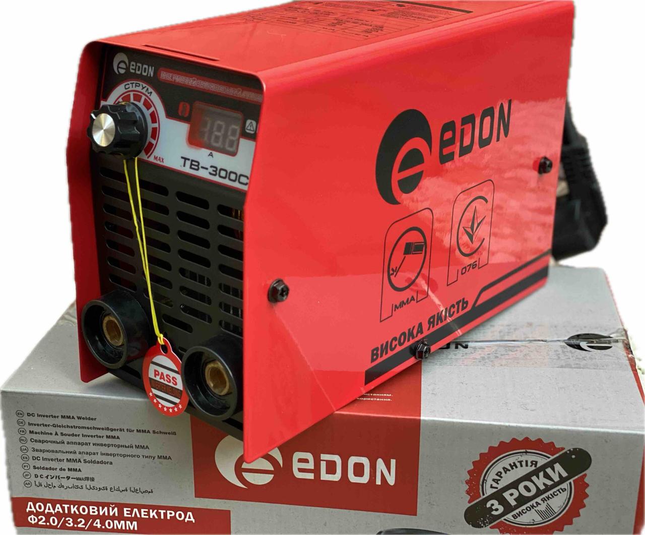 Зварювальний інвертор Edon TB 300C